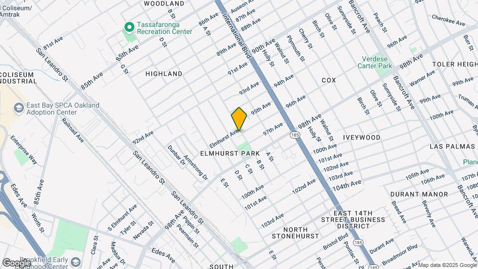 9601 B St Map and Location Details