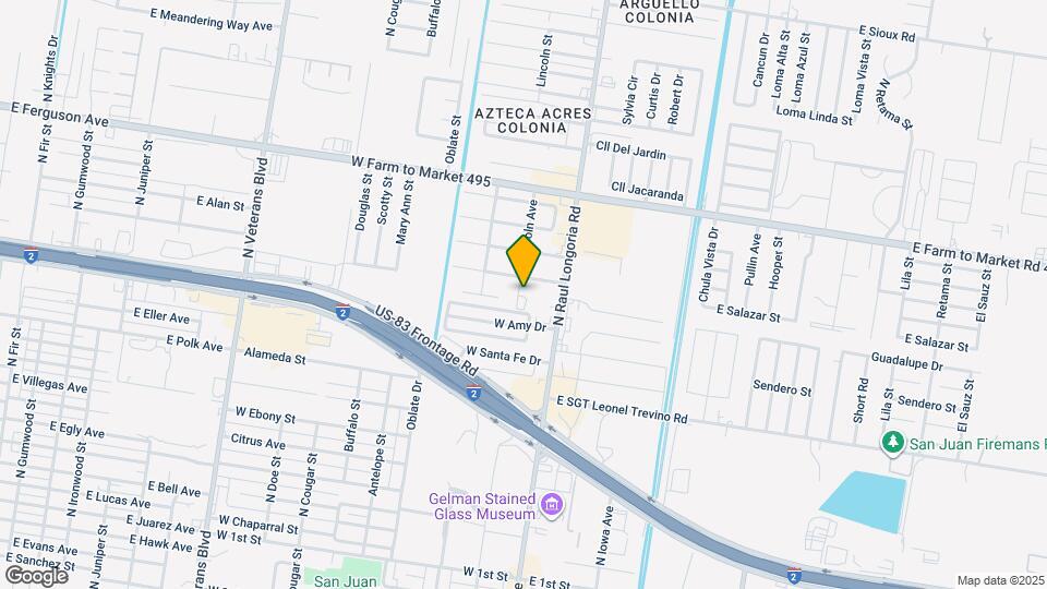 1202 N Lincoln Ave Map and Location Details