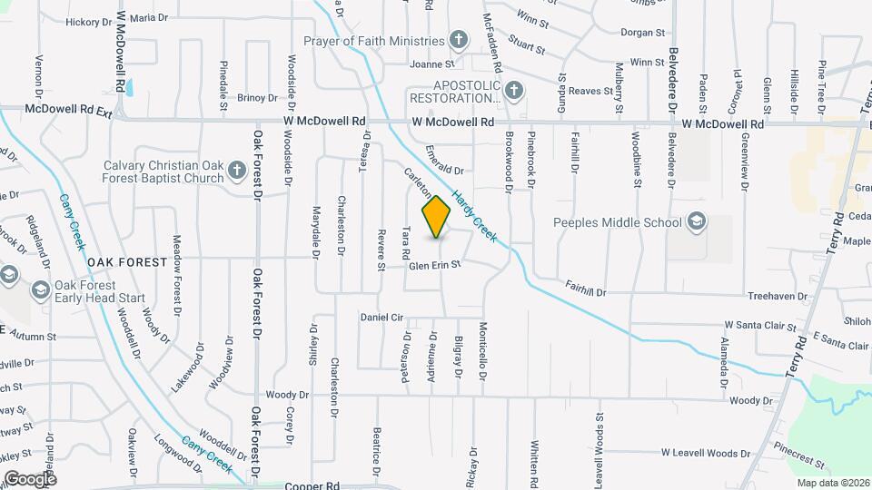 2825 Glenderry St, Unit 28 Map and Location Details