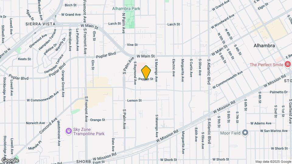 1804 Pepper St Mapa y Detalles de la Ubicación