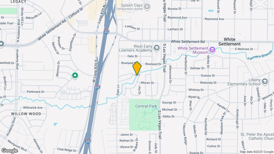 448 S Redford Ln Map and Location Details