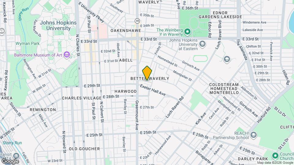 619 E 29th St Map and Location Details