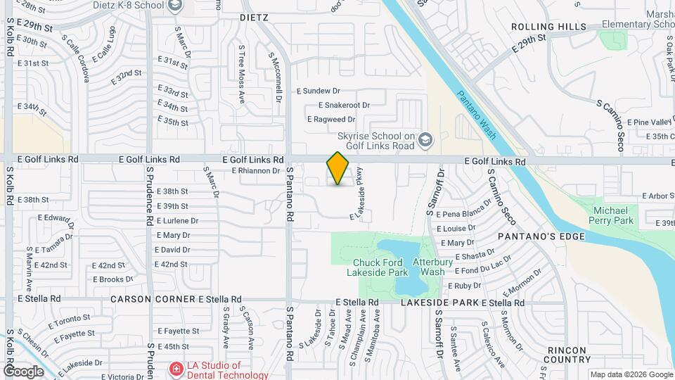 8032 E Senate St Map and Location Details