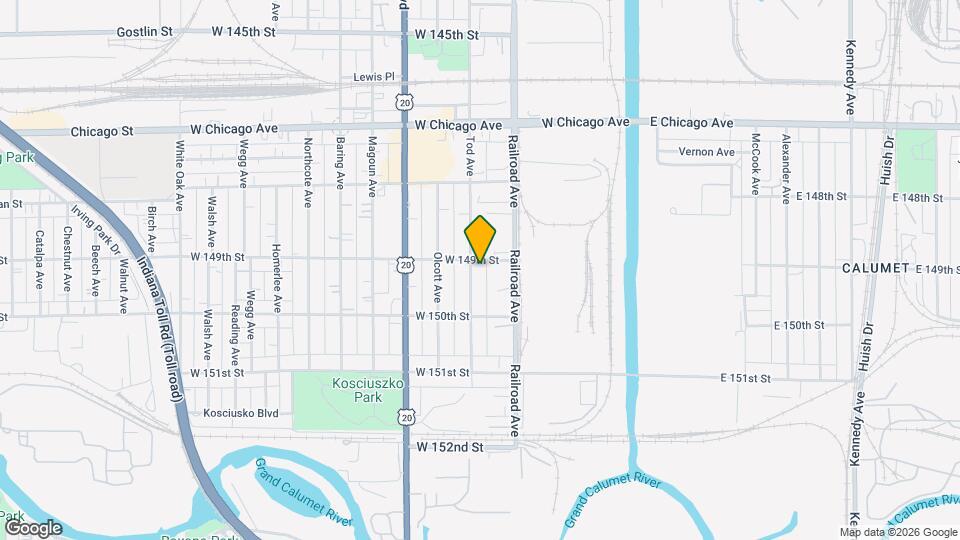 4907 Tod Ave Mapa y Detalles de la Ubicación