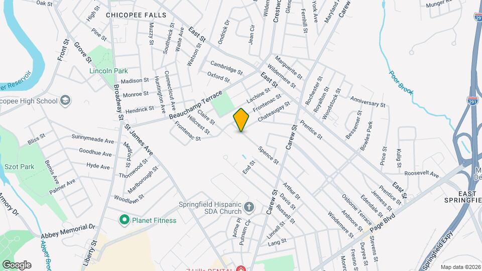 36 Spence St Map and Location Details