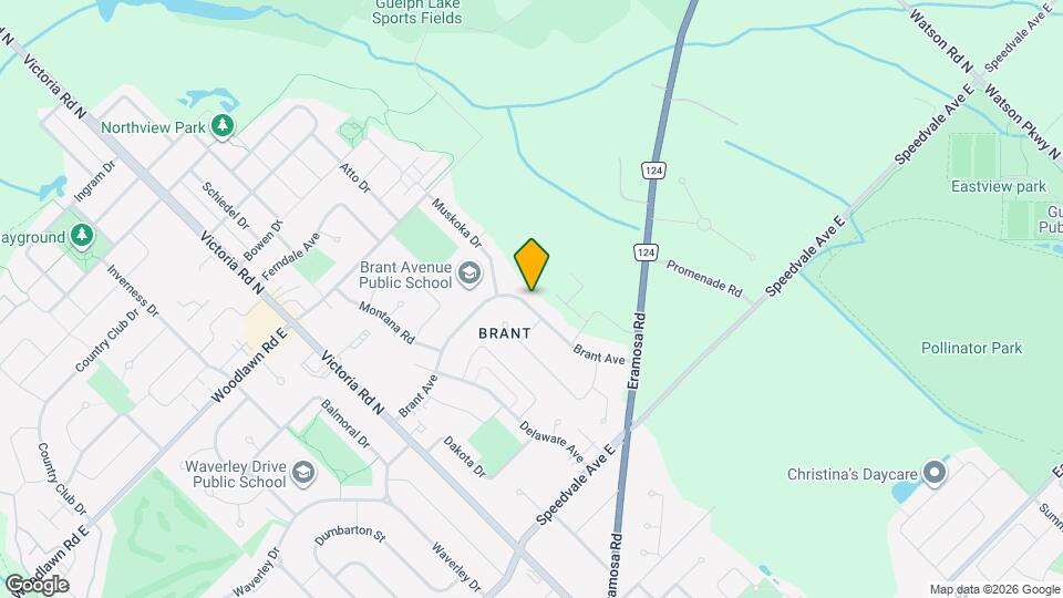 92 Brant Ave Map and Location Details