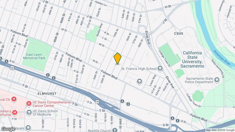 1375 56th St Map and Location Details