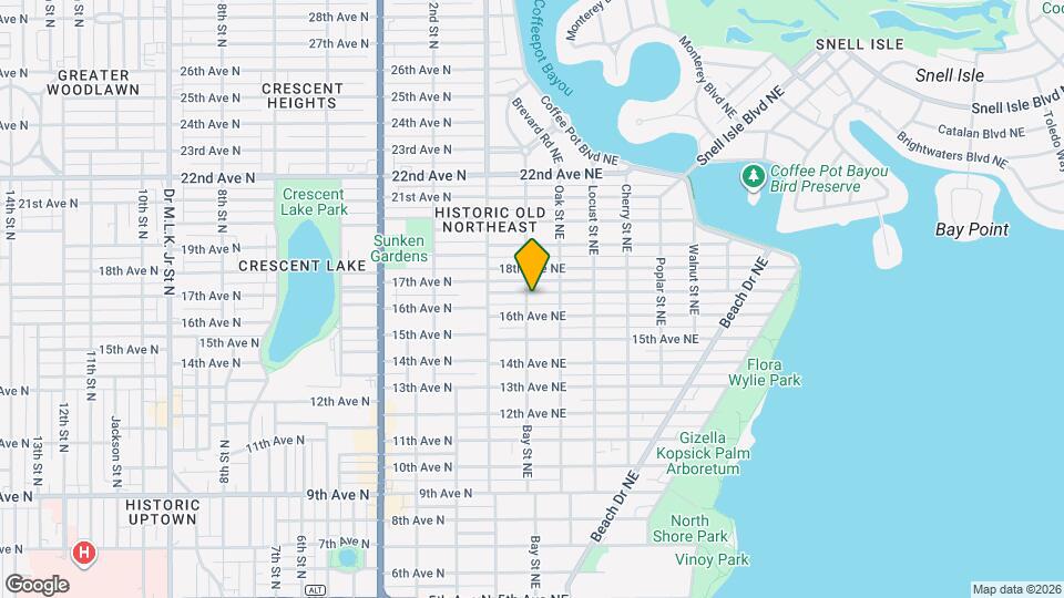 206 17th Ave NE Mapa y Detalles de la Ubicación