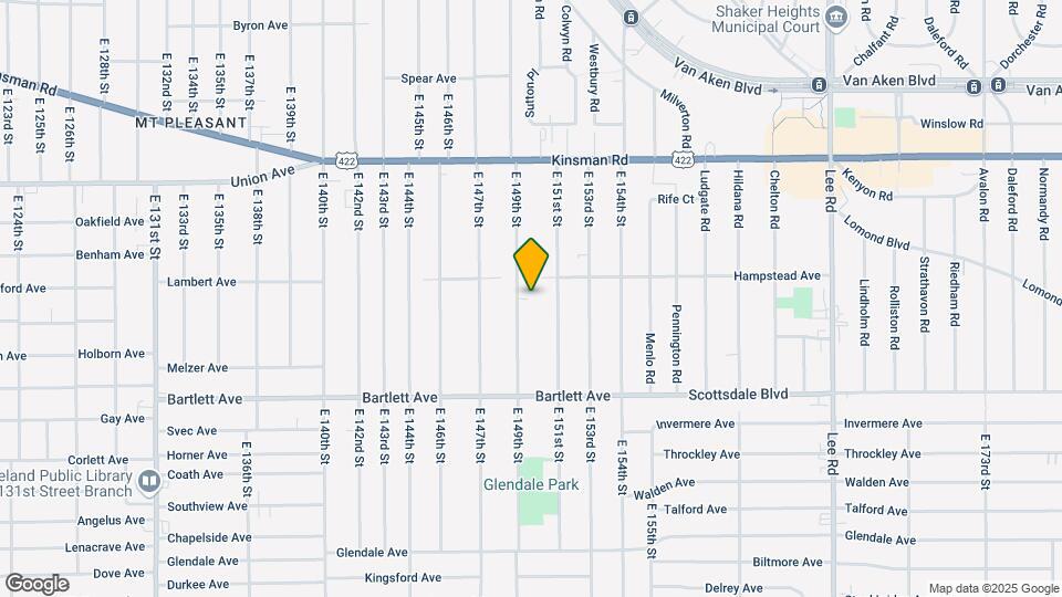 3641 E 149th St-Unit -2 Map and Location Details