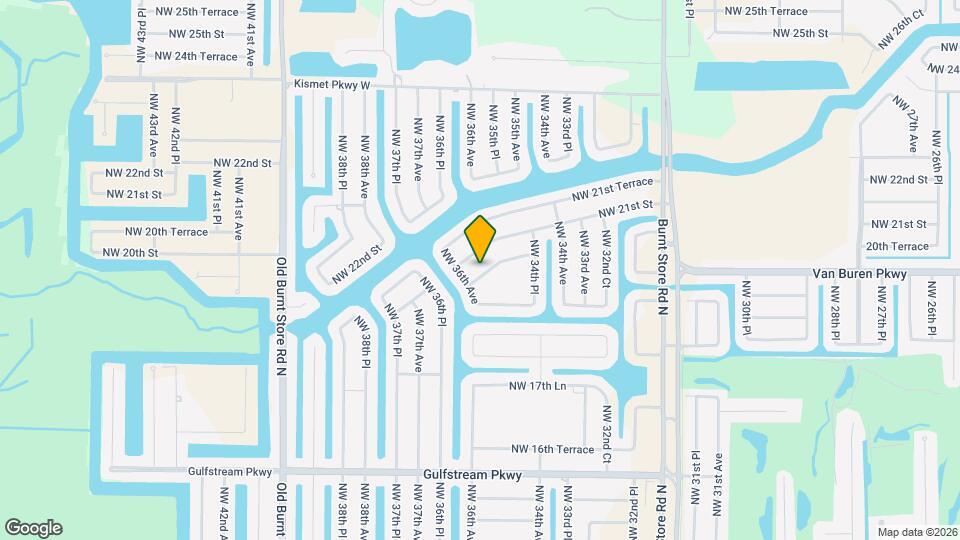 3531 NW 19th Terrace Map and Location Details