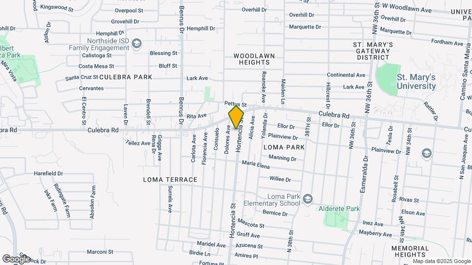 1311 Hortencia Ave Map and Location Details
