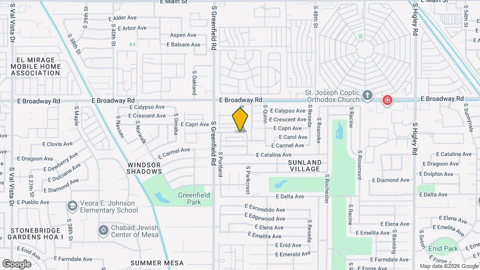 Sunland Villas Map and Location Details