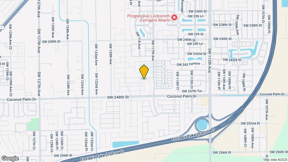 11763 SW 246 Terrace Mapa y Detalles de la Ubicación
