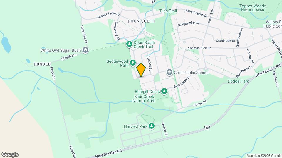 253 Sedgewood St Map and Location Details