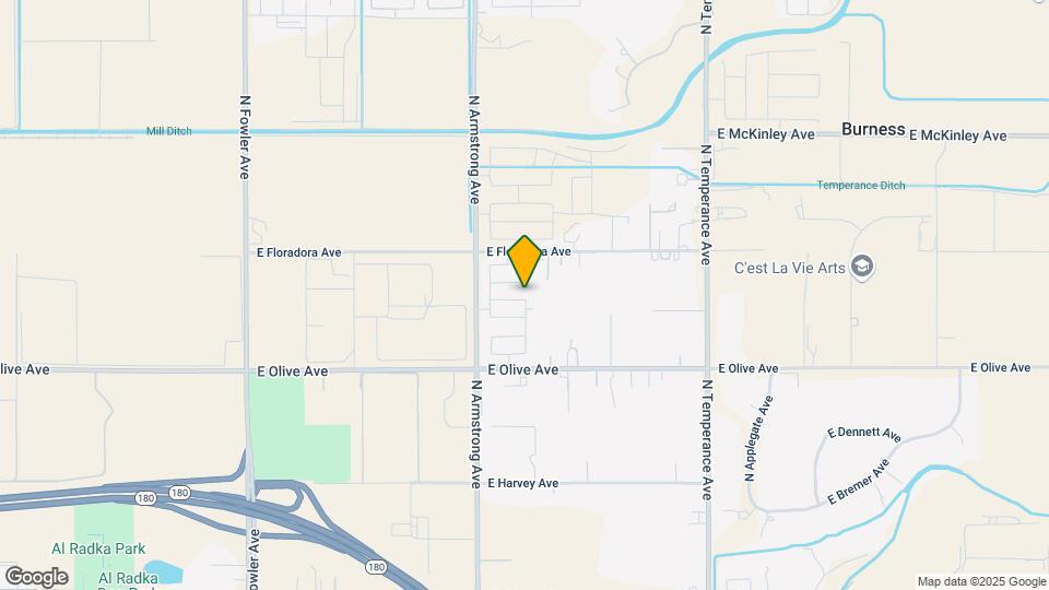6612 E Huffman Ave Map and Location Details