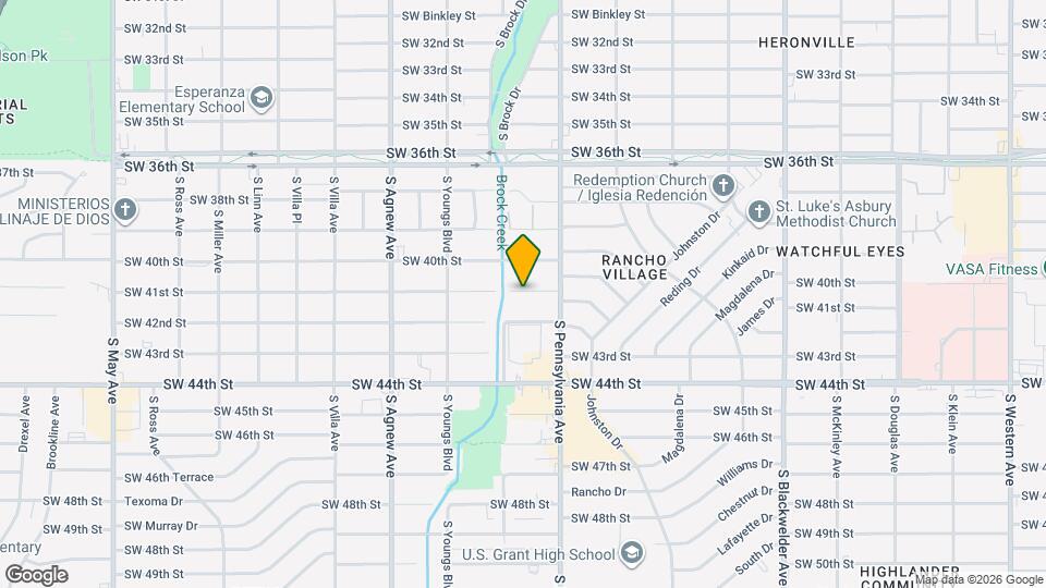 2128 SW 41st St Map and Location Details