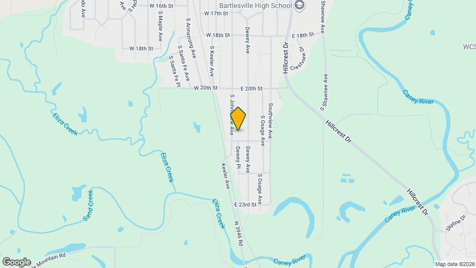 2088 S Johnstone Ave Map and Location Details