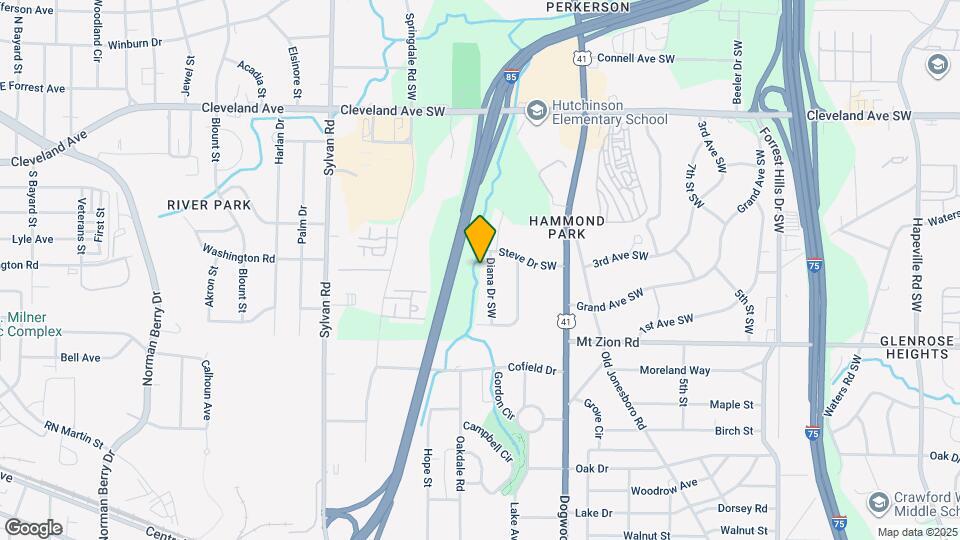 2909 Diana Dr SW Map and Location Details