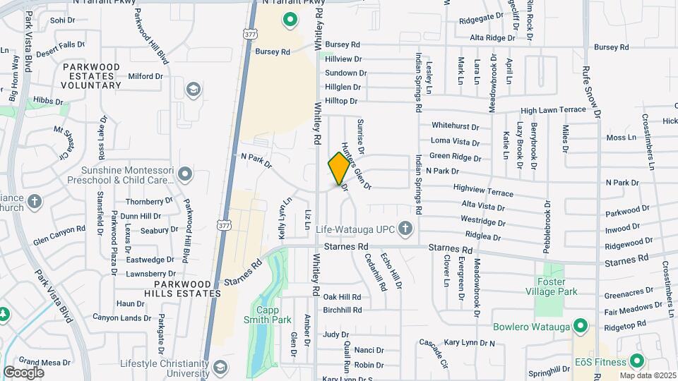 6216 N Park Dr Map and Location Details