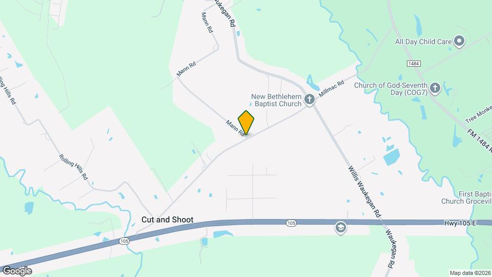 1087 Mann Rd Map and Location Details