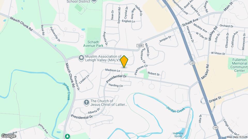 36 Madison Ln Map and Location Details