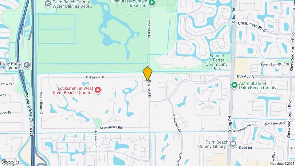 3093 Pinehurst Dr Map and Location Details