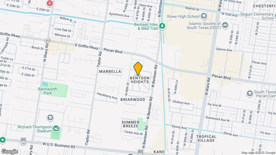 1109 N 47th St Map and Location Details