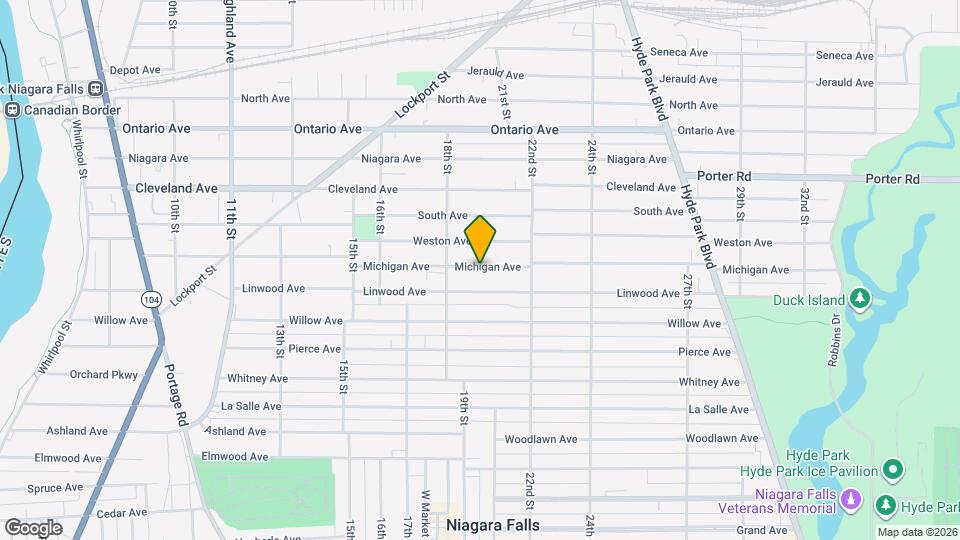 1839 Michigan Ave Map and Location Details