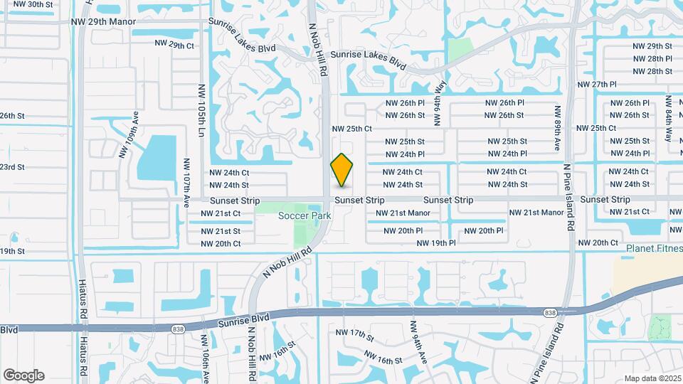 9880 NW 24th St Mapa y Detalles de la Ubicación