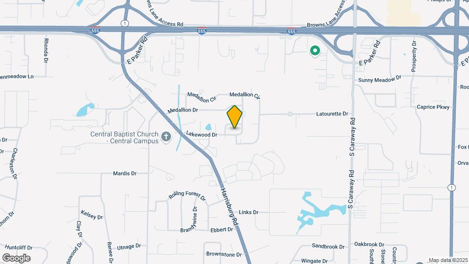 1512 Lakewood Dr Map and Location Details