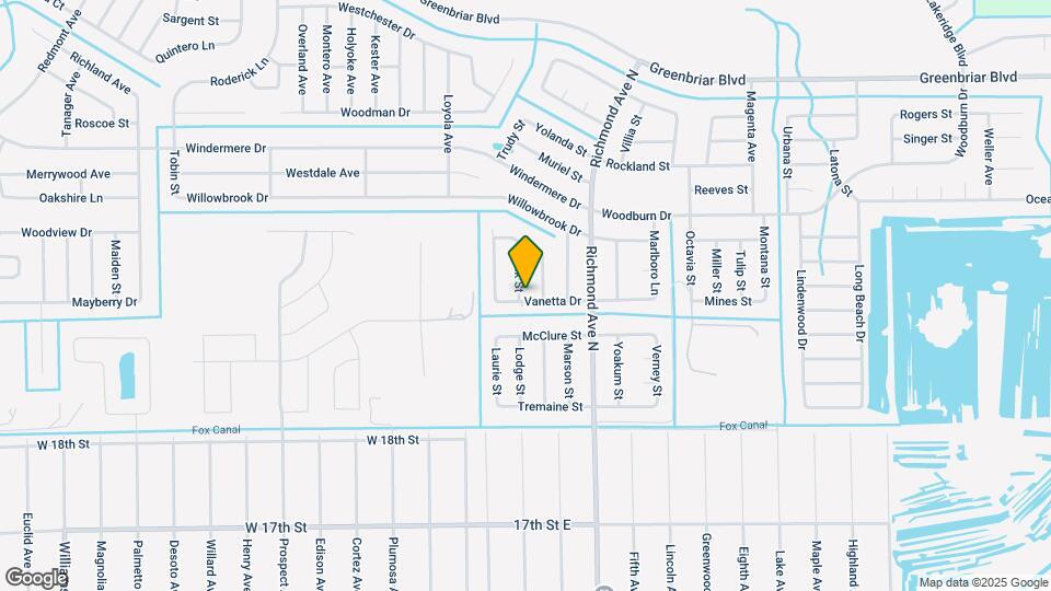 1842 Welk St Map and Location Details