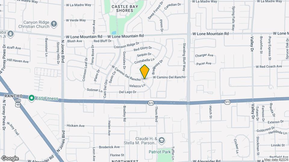 5208 Velazco Ln Map and Location Details