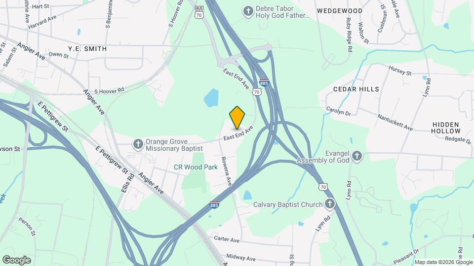 126 East End Ave Map and Location Details