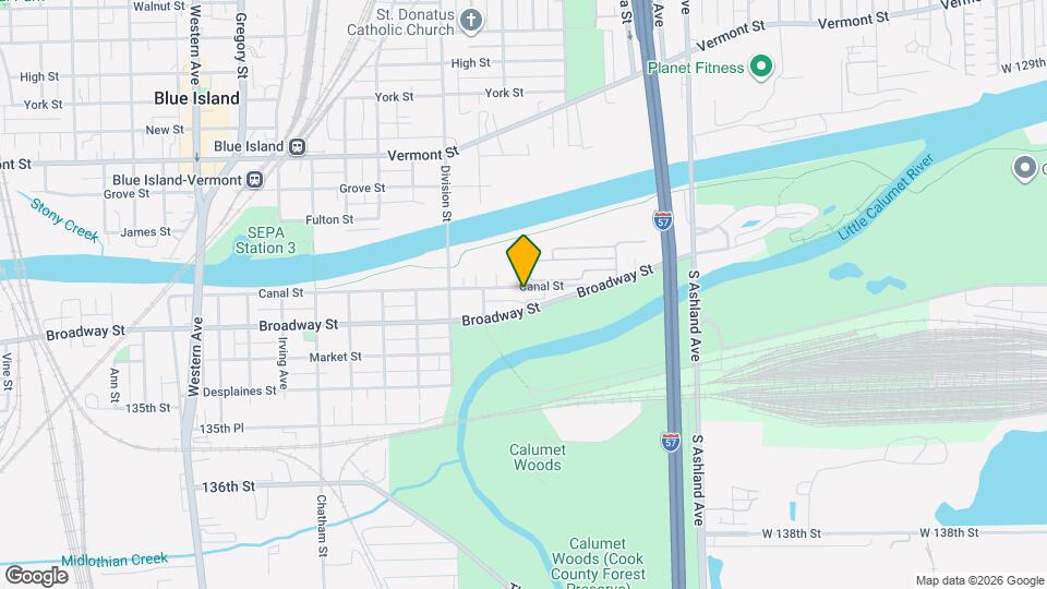 1847 Canal St Map and Location Details