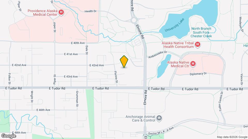 3725 E 43rd Pl Map and Location Details