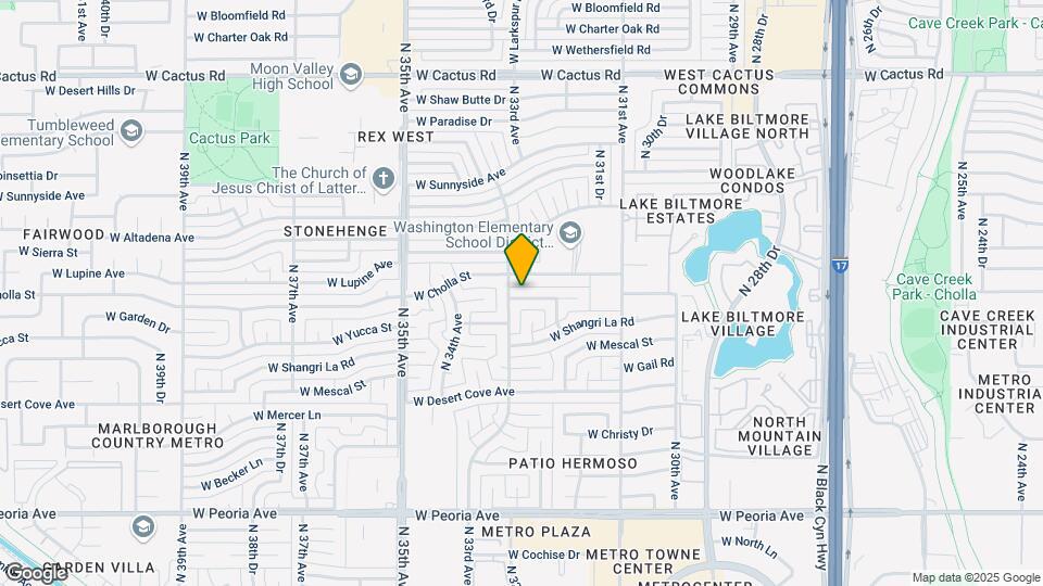 3236 W Yucca St Map and Location Details