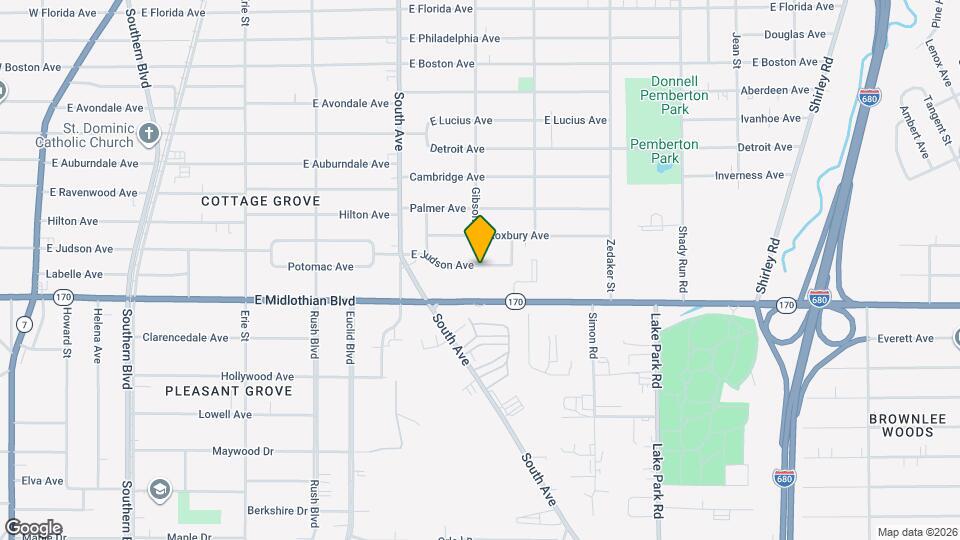 701 E Judson Ave Map and Location Details