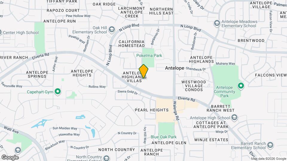 8012 Quiet Knolls Dr Map and Location Details