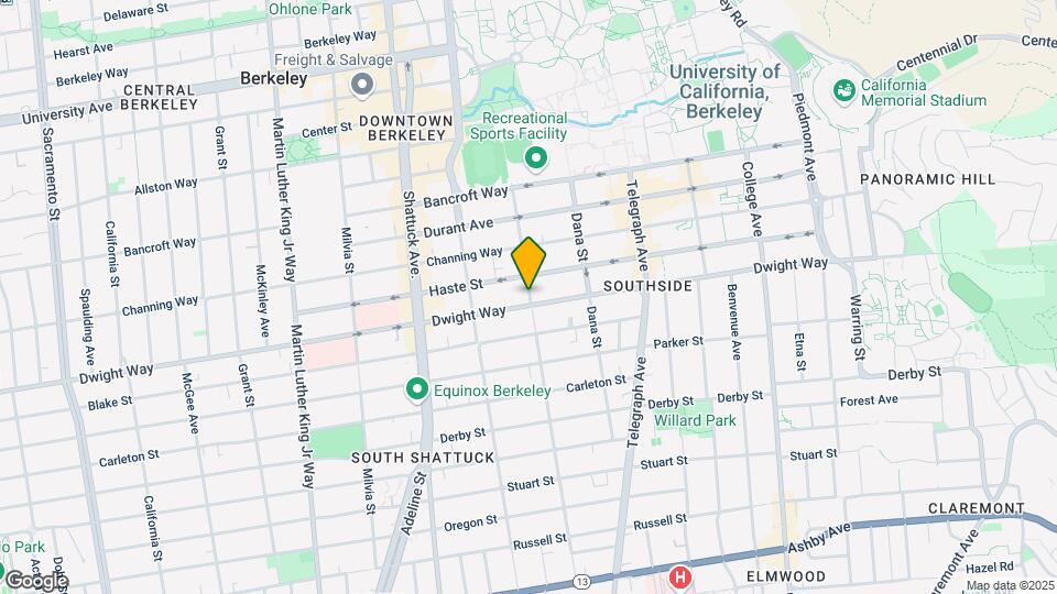 2440 Ellsworth St Map and Location Details