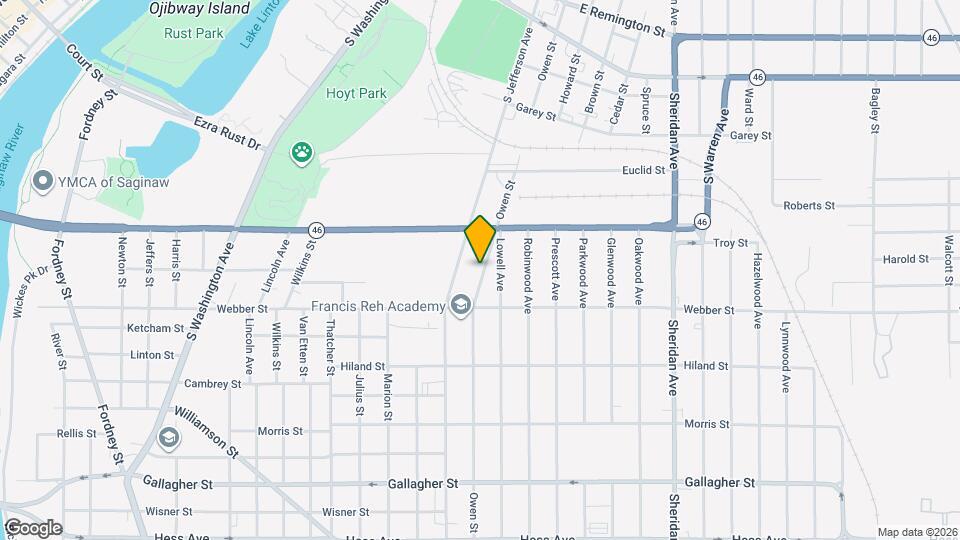 1945 Owen St Mapa y Detalles de la Ubicación