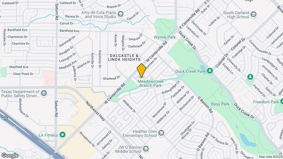 439 Valley Park Dr Map and Location Details