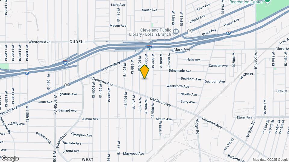3216 W 90th St-Unit -Lower Map and Location Details