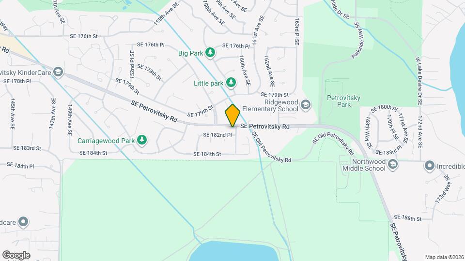 18135 160th Ave SE Map and Location Details