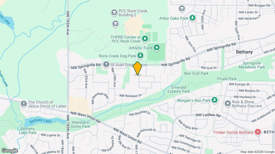 5877 NW 174th Ave Map and Location Details