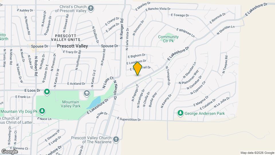 9116 E Lakeshore Dr Map and Location Details