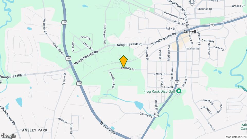 3135 Franklin St Mapa y Detalles de la Ubicación