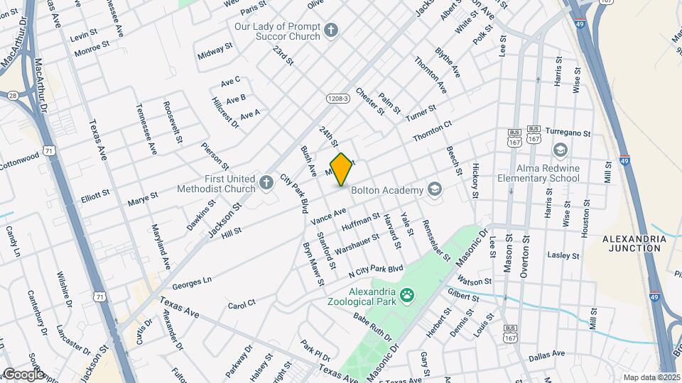 2411 Hill St Mapa y Detalles de la Ubicación