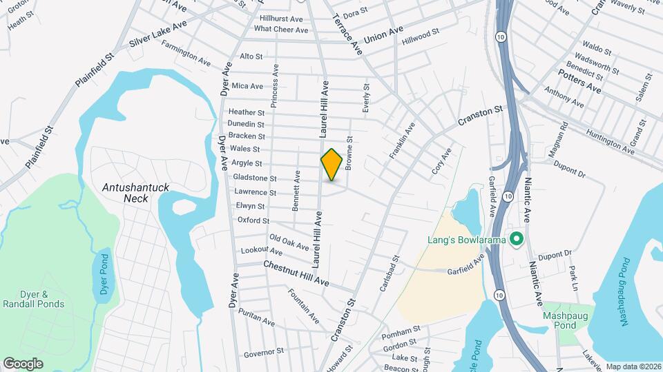 80 Gladstone St, Unit 1 Map and Location Details