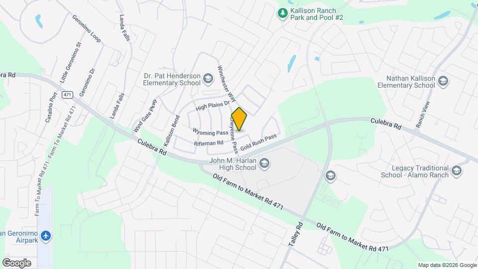 14419 Rifleman Rd Mapa y Detalles de la Ubicación