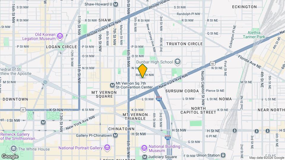 451 M St NW Map and Location Details